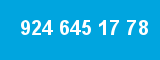 924 645 17 78 924 645 17 78